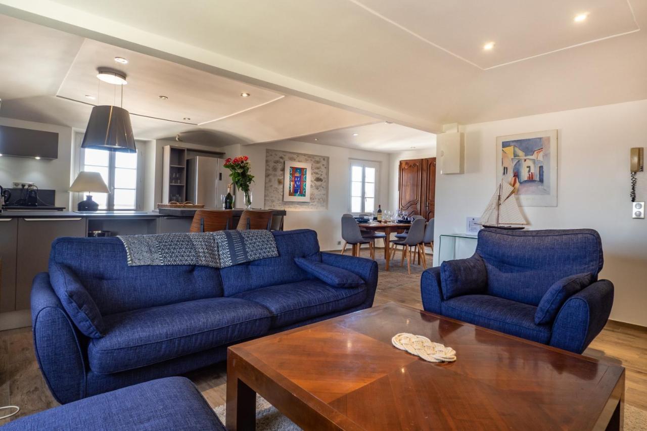 Charmant Appartement Spacieux Pour 6P Vue Mer Vieil อองทีบส์ ภายนอก รูปภาพ