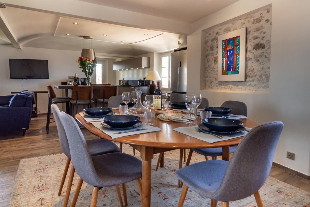 Charmant Appartement Spacieux Pour 6P Vue Mer Vieil อองทีบส์ ภายนอก รูปภาพ