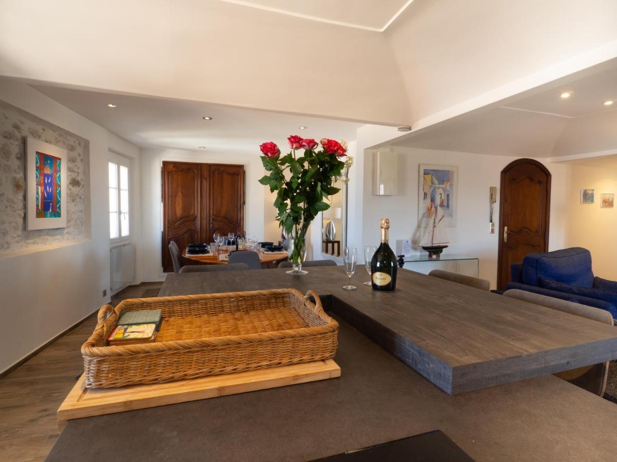 Charmant Appartement Spacieux Pour 6P Vue Mer Vieil อองทีบส์ ภายนอก รูปภาพ