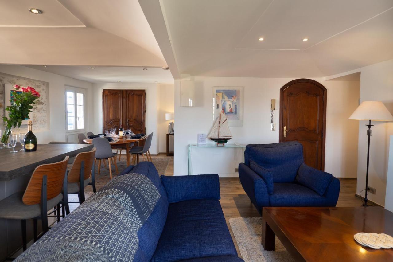 Charmant Appartement Spacieux Pour 6P Vue Mer Vieil อองทีบส์ ภายนอก รูปภาพ