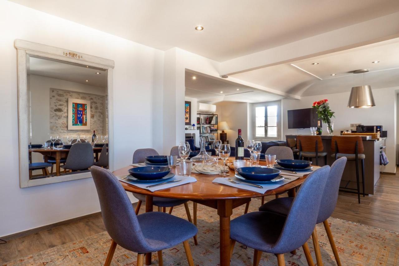 Charmant Appartement Spacieux Pour 6P Vue Mer Vieil อองทีบส์ ภายนอก รูปภาพ