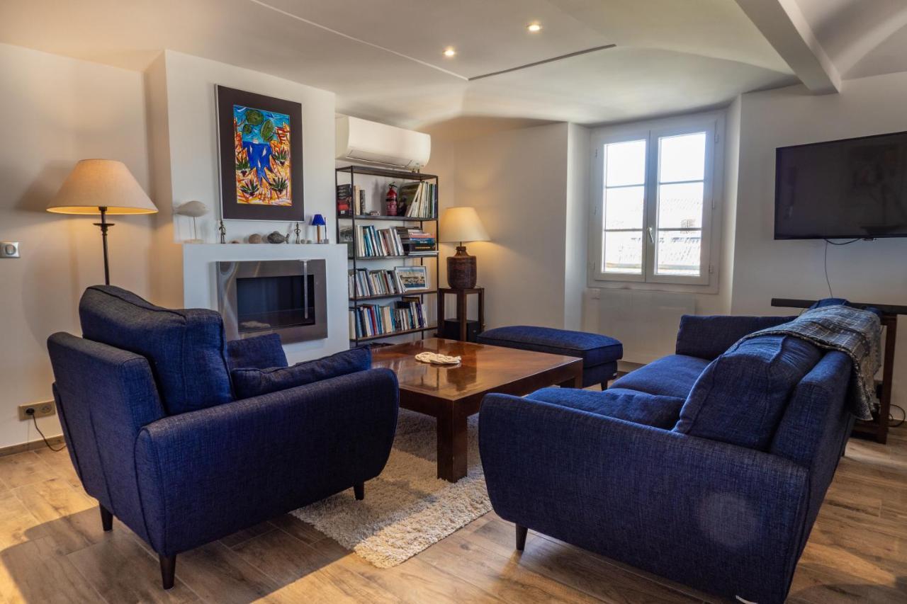 Charmant Appartement Spacieux Pour 6P Vue Mer Vieil อองทีบส์ ภายนอก รูปภาพ